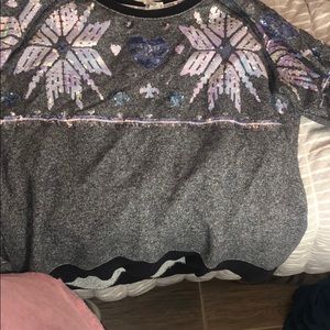 Sequin sweater
